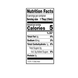 Nutrition facts