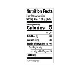 Nutrition facts