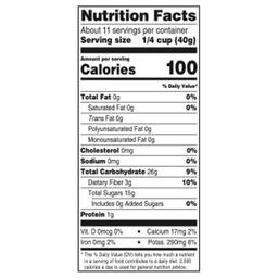 Nutrition facts