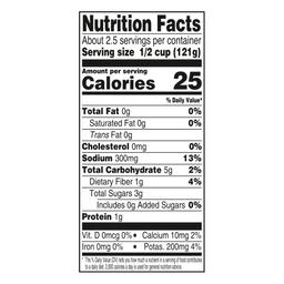 Nutrition facts