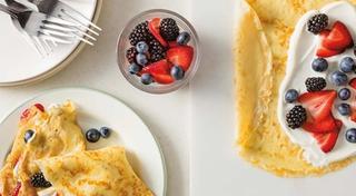 Sweet Berry Crepes